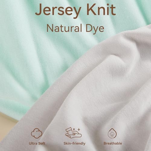 TILLYOU Changing Pad Cover Set in Soft Jersey Material - Image 2