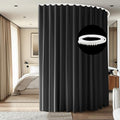Room Divider Ceiling Mounted Curtains Track Sets Extra Wide Blackout Curtain by CBSROROHome