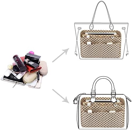 ZTUJO Purse Organizer Insert, Felt Bag Organizer - Image 4
