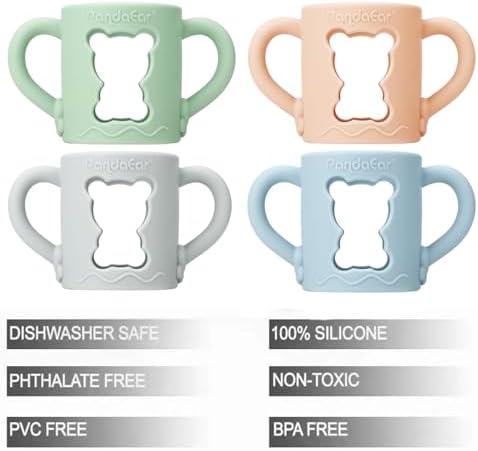 PandaEar Silicone Baby Bottle Handles - Image 4
