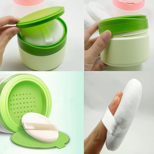 1Pcs Empty Refillable Baby Talcum Powder Box - Image 6