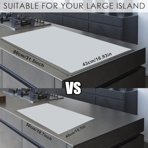 Extra Large Silicone Mat, 31.5x16.9 Inch Heat Resistant Mat - Image 6