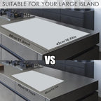 Extra Large Silicone Mat, 31.5x16.9 Inch Heat Resistant Mat - Image 6