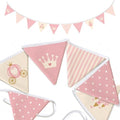 Pink Princess Nursery Decor Banner Garland Flags by Unknown