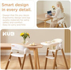 KUB Foldable Baby High Chair for Family - Image 6