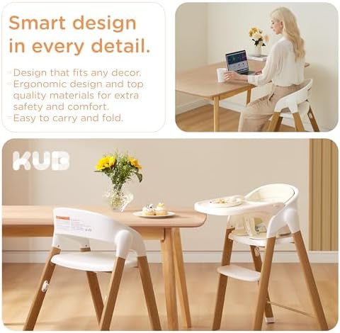 KUB Foldable Baby High Chair for Family - Image 6