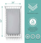 Featherhead™ 2-Pack Fitted Crib Sheets - Image 2