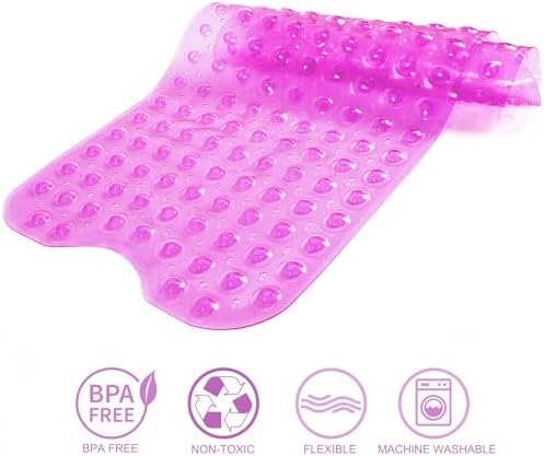 Bathtub Mats for Shower Tub Non-Slip Bath Mat 39 x 16 Inch Extra Long Shower Mat - Image 3