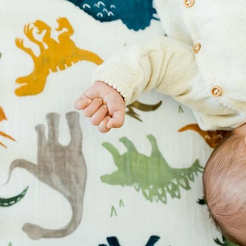 Little Unicorn Premium Crib Sheet | Breathable & Super-Soft Muslin Fabric - Image 6