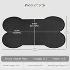 PWTAA Dog Food Mat Anti-Slip Silicone Dog Bowl Mat Thicker Pet Placemat - Image 2