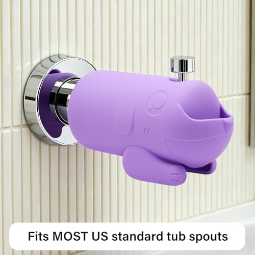 mandoo Faucet Extender for Toddlers, Bath Spout Cover for Baby, Bathtub Faucet - Image 4