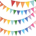 G2PLUS Pennant Banner Triangle Flag Bunting Garland Rainbow Flags 36PCS by G2PLUS