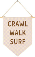Crawl Walk Surf Banner-Nursery Baby Room Playroom Wall Decoration-Baby by Sioial