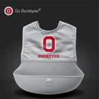 Smilo Baby Silicone & Fabric Bib - Image 3