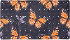 Shower Mat Non Slip 26.8 x 15.1 Inches, Butterflies Bathtub Mat Shower Stall by Anna+Cowper
