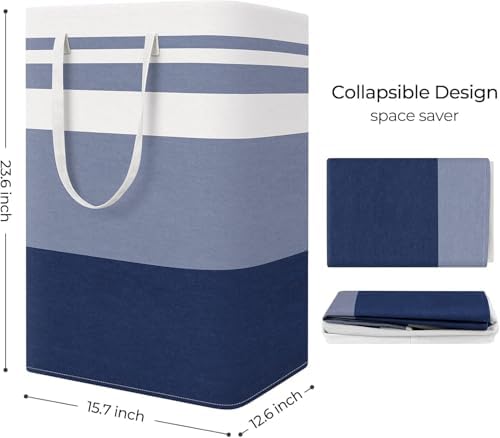 StorageRight Laundry Basket Hamper Large Collapsible Laundry Hamper - Image 2