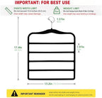 Closet Organizers and Storage, 3 Pack Pants Hangers Space Saving - Image 4