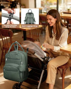 Pritent Diaper Bag Backpack, Baby Bag Backpack Baby Essentials - Image 6