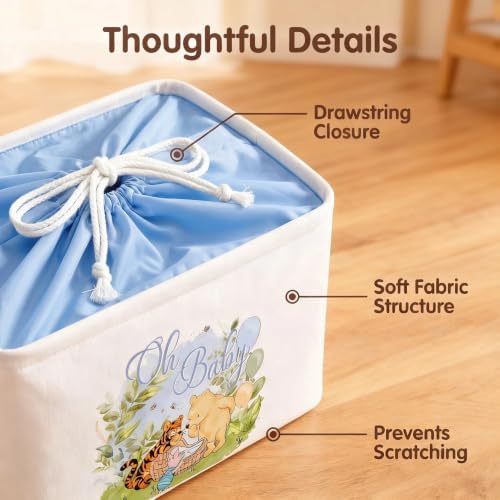 3Pcs Winnie Bear Storage Basket - Image 3