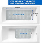 MOONFLY Shower and Bathtub Mat, 40x16 Inches - Image 6