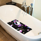 Bathtub Mat Non Slip 26.8x15.1 Inch, Feathers Horse Shower Mat - Image 5