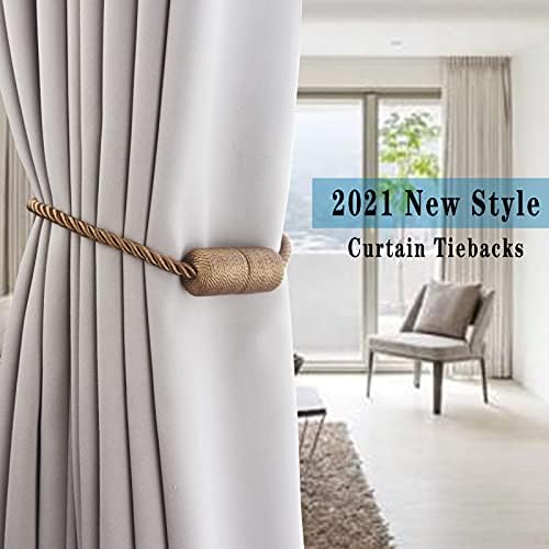 Magnetic Curtain Tiebacks Holdbacks Decorative Tie Backs - Image 6