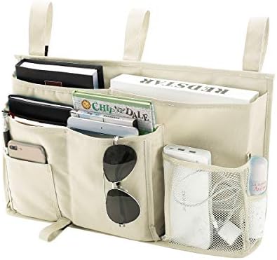 Bseash Bunk Bed Organizer, Bedside Caddy Hanging Bed Organizer Storage Bag 8 by Bseash