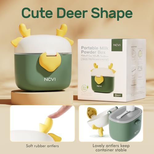 NCVI Baby Formula Dispenser On The Go, Formula Holder - Image 6