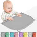Large Silicone Placemat, Raised Edge Leakproof, Non-Slip by AUFORPET