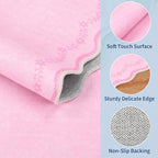GarveeHome 2x6 Scalloped Washable Runner Rug Non Slip Hallway Kitchen Rug - Image 5