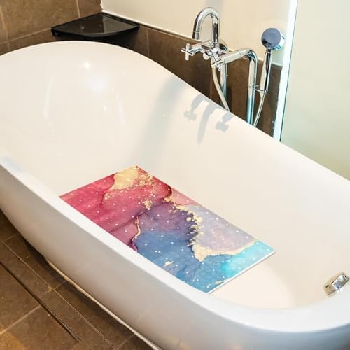 Bathtub Mat Non Slip 26.8x15.1 Inch, Machine Washable Shower Mats - Image 5