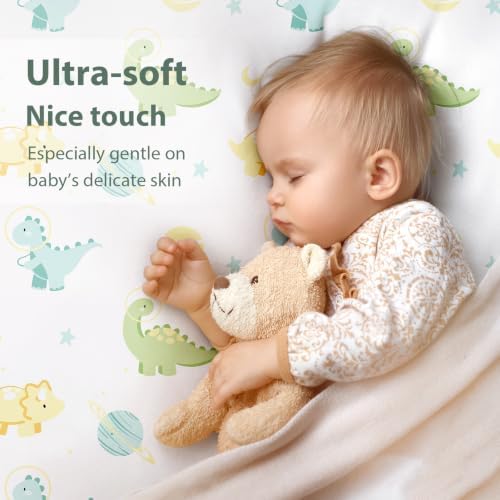 Baby Bedside Bassinet Sheets Fitted, 33”x20” Compatible - Image 3