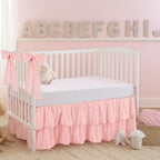 Smoothnovelty Pink Crib Bed Skirts - Image 6