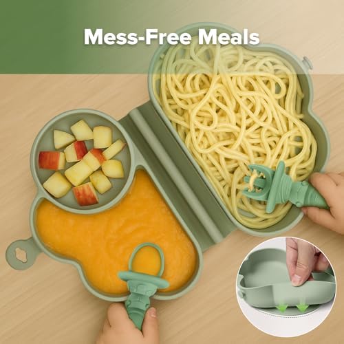 Haakaa Silicone Baby Travel Feeding Set - Image 5