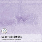 GRANNY SAYS Lilac Bathroom Rugs Set 3 Piece, Soft Microfiber Bath Mats - Image 6