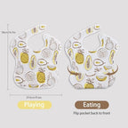 Waterproof Baby Bibs, 5 Pack Feeding Bibs - Image 2