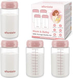 Natural Baby Bottles, BPA Free Breastmilk Storage Bottle by afontoto