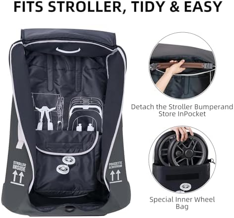 CARAMBOLA Stroller Bag for Airplane, Travel Bag - Image 4