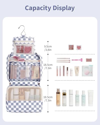 Narwey Hanging Travel Toiletry Bag - Image 4