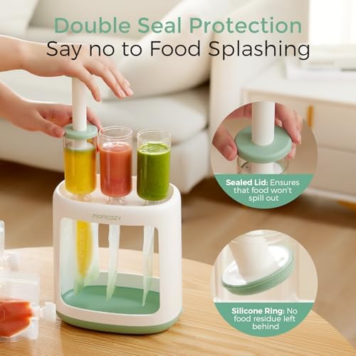 Momcozy Squeeze Station, Baby Food Maker, Pouch Filler - Image 2