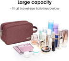 Narwey Travel Toiletry Bag for Women, Dopp Kit Men, Medicine Bag - Image 3