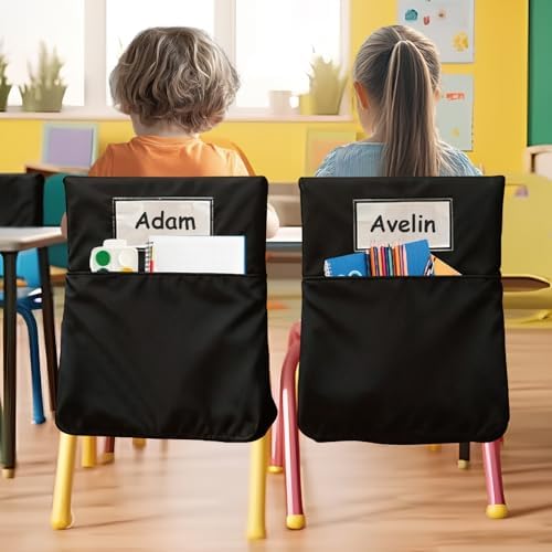 24 Pack 19.5 x 16.5 Inch Student Chair Pockets - Image 2