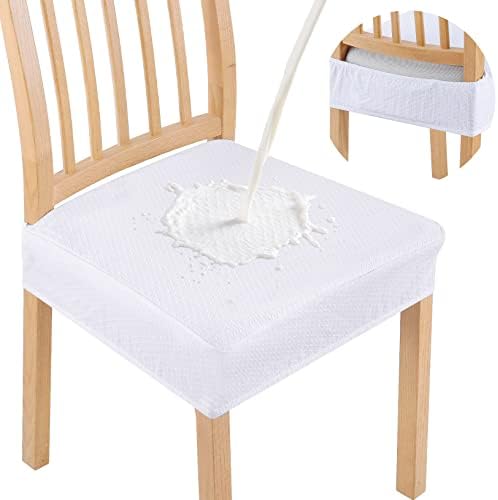 Smiry Waterproof Seat Covers for Dining Room Chairs by Smiry