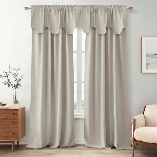 NICETOWN Natural Curtain Valances - Image 6