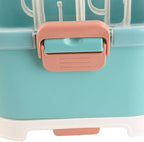Ejoyous Baby Bottle Drying Rack Organizer, Nursing Bottle Storage Box, Compact - Image 5