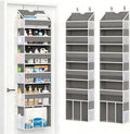 2-Pack Over The Door Organizer Hanging 6-Shelf Storage Organizer by Unknown