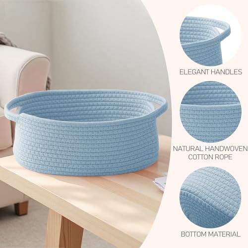 JMvicyroam Small Woven Basket, Empty Gift Basket - Image 3