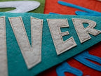 Rosanbella Personalized Name Pennant, Custom Felt Wall Decor - Image 6