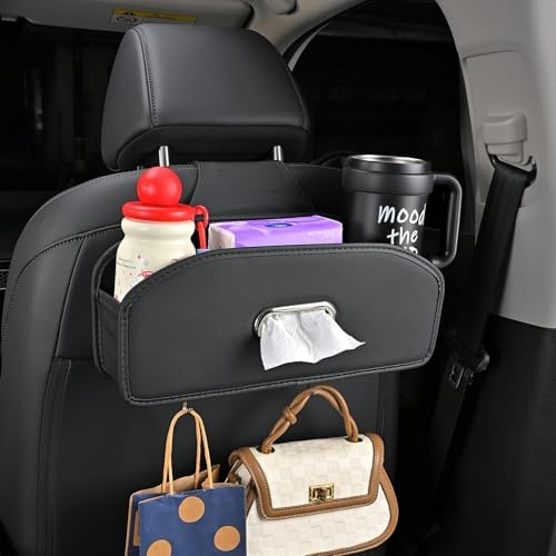 Backseat Seat Car Organizer, Universal Car Seat Organizer, Car Tissue Organizer by Unknown