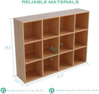 OSCHF 12-Cube Storage Shelf Bookcase - Image 3
